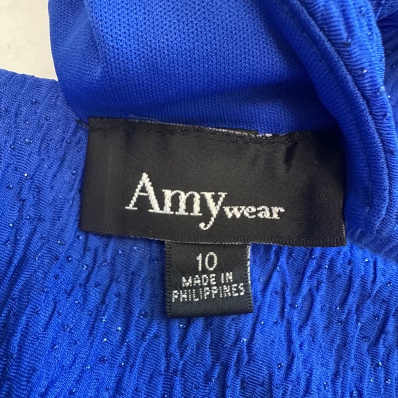 Girls Size 10 Royal Blue High-Low Formal Dreas - $40 - Picture 6 of 7